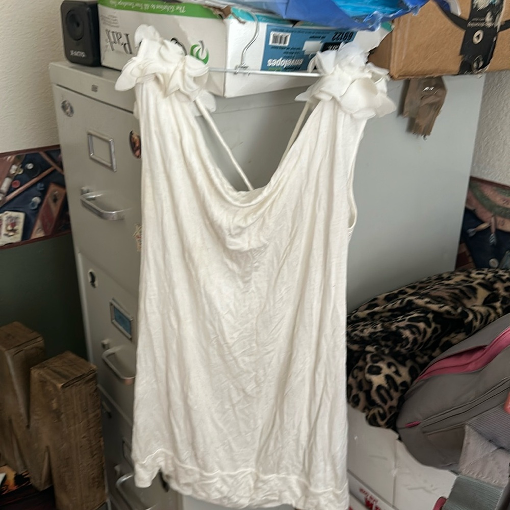 Cream top - size M